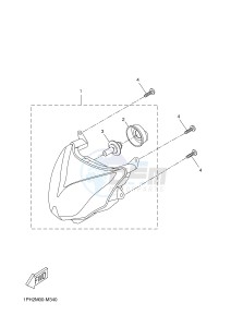 NS50N AEROX NAKED (1PL4 1PL4) drawing HEADLIGHT