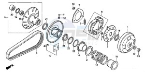 NSS250A JAZZ drawing DRIVEN FACE