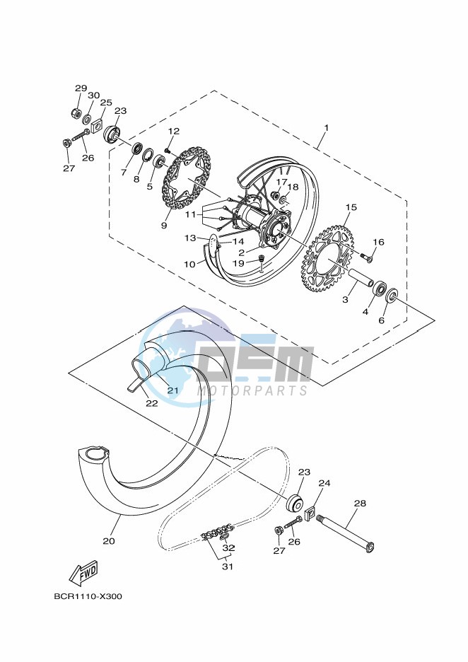 REAR WHEEL