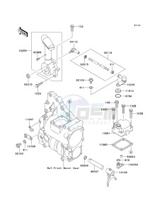 KLF 300 C [BAYOU 300 4X4] (C15-C17 C17 CAN ONLY) [BAYOU 300 4X4] drawing CONTROL