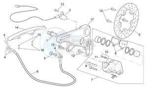 RSV 2 1000 drawing Rear master brake cylinder