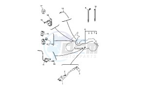 YP R X-MAX 250 drawing ELECTRICAL DEVICES