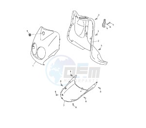 YN NEO'S 50 drawing FRONT BODY