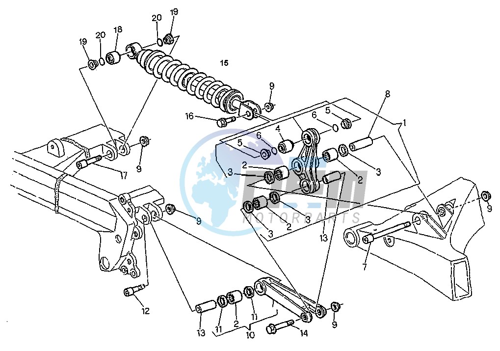 REAR SHOCK ABSORBER