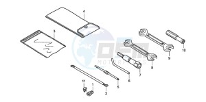 PES150R 125 drawing TOOLS