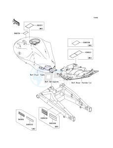 ER 650 A [ER-6N (EUROPEAN] (A6S-A8F) A6S drawing LABELS