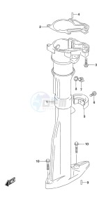 DF 2.5 drawing Drive Shaft Housing (S)