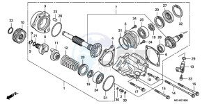 NSA700A9 Australia - (U / MME REF) drawing SIDE GEAR CASE