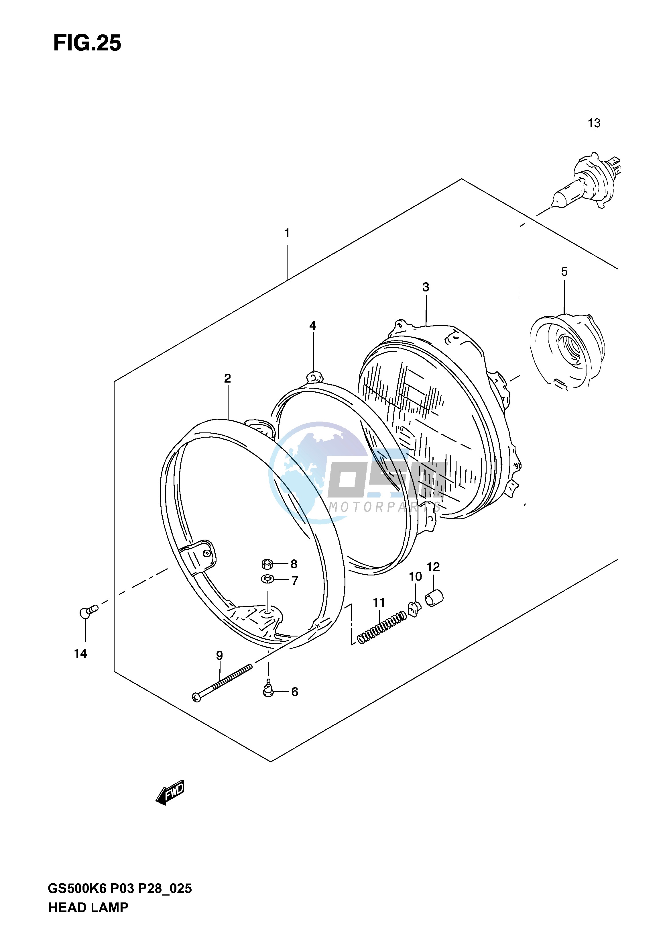 HEADLAMP (MODEL K3)