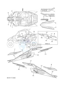 YXZ1000ETS YXZ10YESH YXZ1000R EPS SS SPECIAL EDITION (B577) drawing GRAPHICS