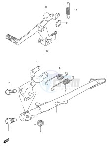 GSX-R750 (E2) drawing STAND