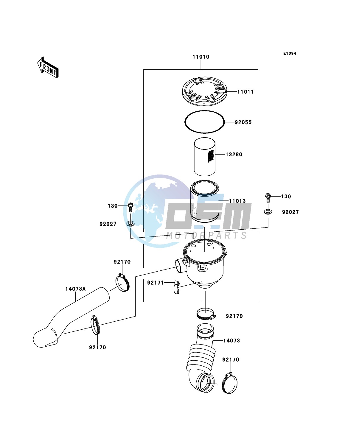 Air Cleaner-Belt Converter