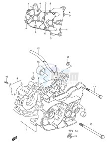 LT50 (P1) drawing CRANKCASE