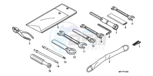 XL700VB drawing TOOLS