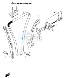 GSX-S1000F drawing CAM CHAIN