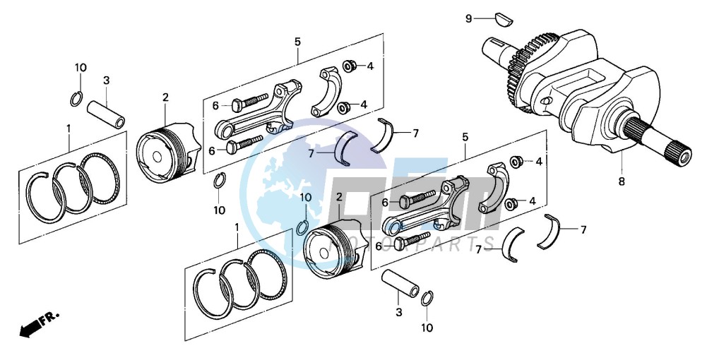 CRANKSHAFT/PISTON