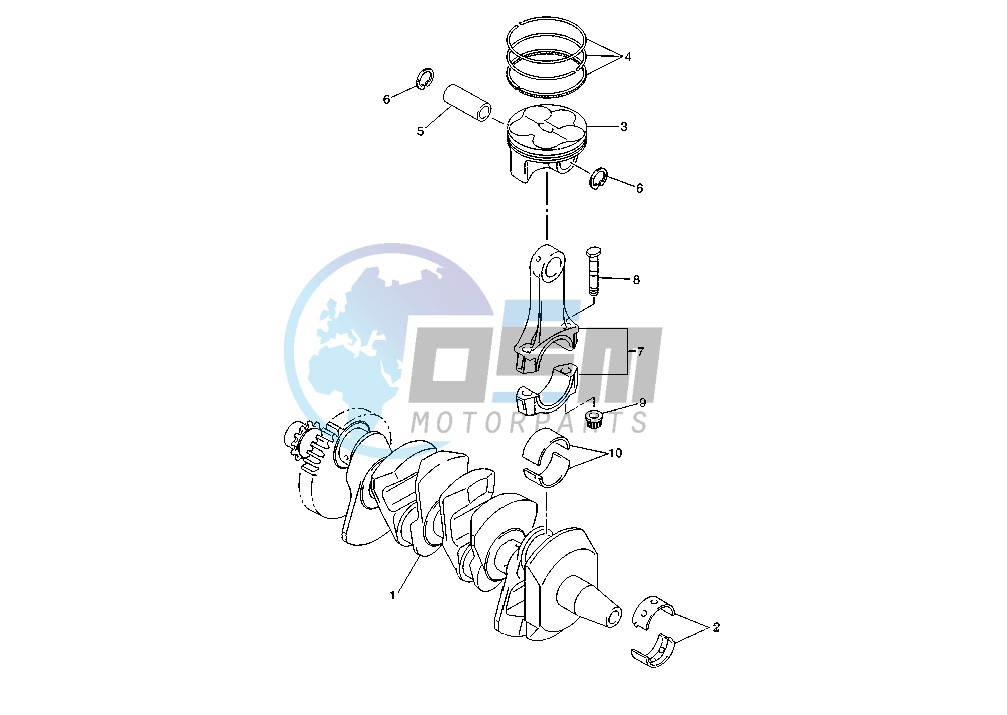 CRANKSHAFT PISTON