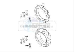 ZX-6R NINJA - 636 cc (EU) drawing TIRES