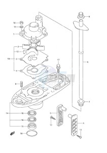 DF 30 drawing Water Pump