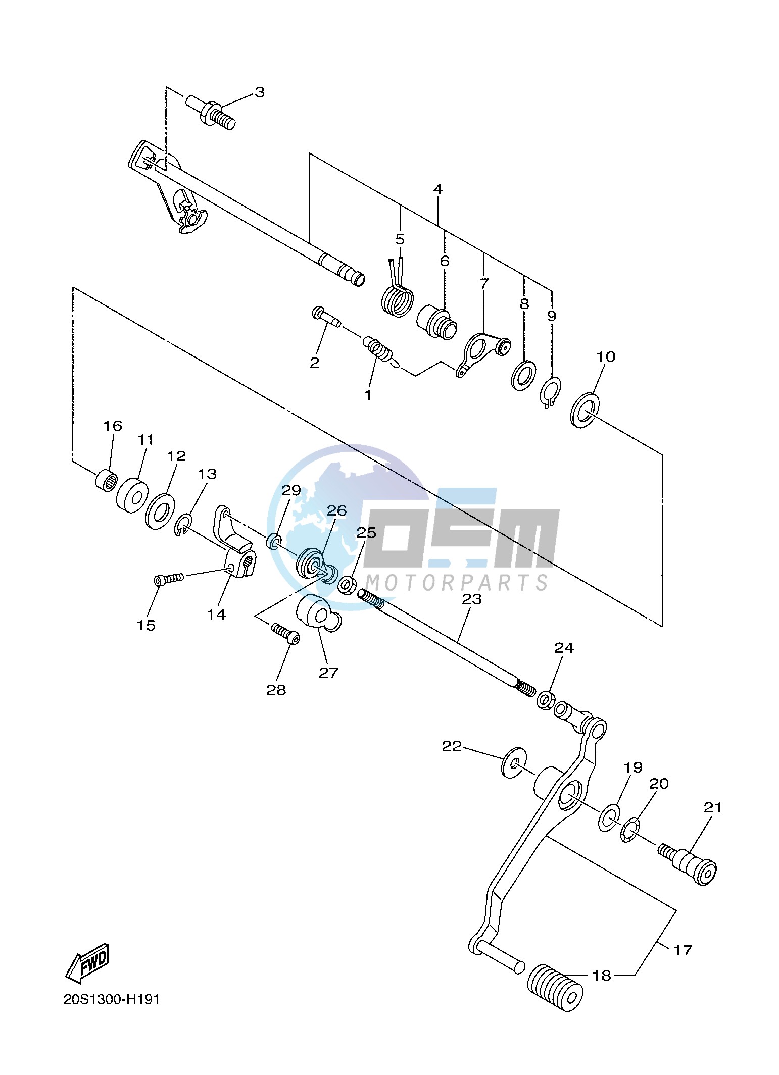 SHIFT SHAFT