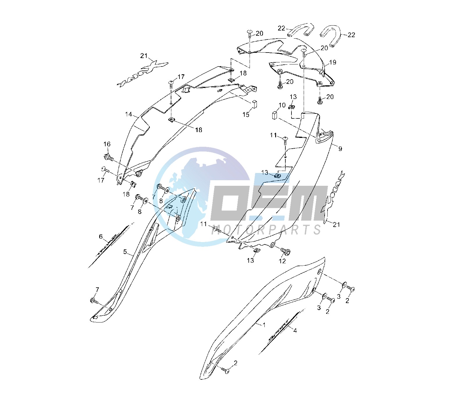 REAR BODY 1Y+G6704S4