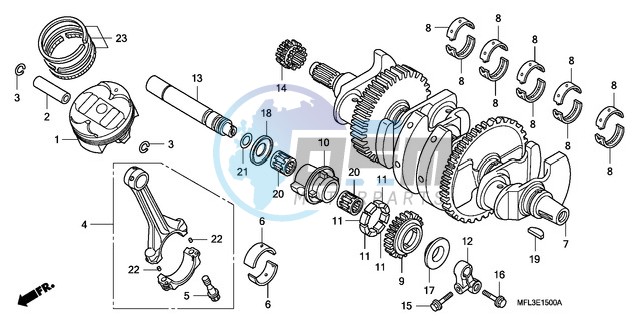 CRANKSHAFT/PISTON