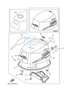 F15CES drawing FAIRING-UPPER