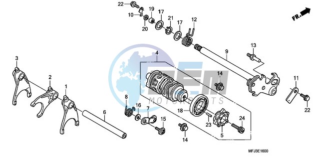 GEARSHIFT DRUM