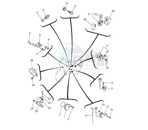 XT X 660 drawing ELECTRICAL DEVICES