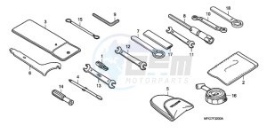 CB600F9 Spain - (SP / 25K) drawing TOOLS