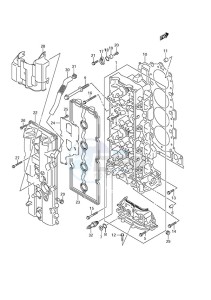 DF 150 drawing Cylinder Head