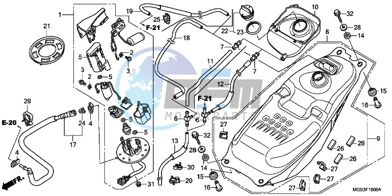 FUEL TANK/ FUEL PUMP