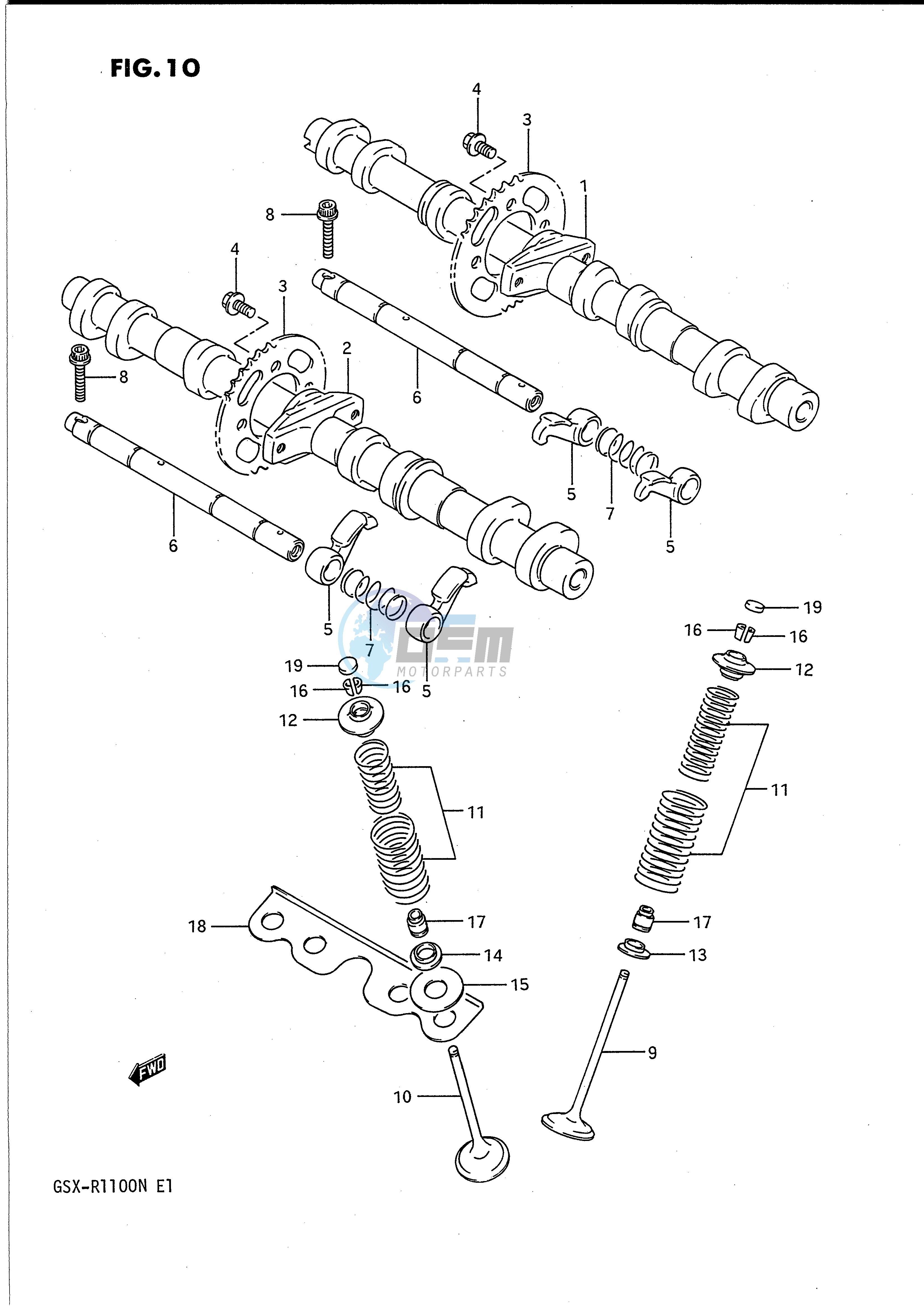 CAM SHAFT   VALVE