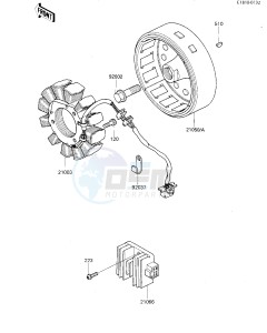 KL 600 B [KL600] (B1-B2) [KL600] drawing GENERATOR_REGULATOR