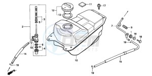 PK50SM drawing FUEL TANK