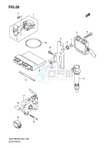 GSX-R600 (E2) drawing ELECTRICAL