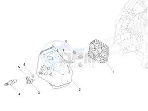 TYPHOON 50 2T EURO 4 (EMEA-APAC) drawing Cylinder head cover