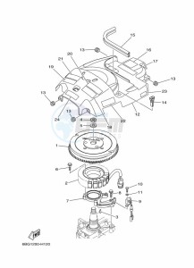 F40FEDL drawing GENERATOR