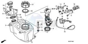 FES150A9 Europe Direct - (ED / ABS 2ED) drawing FUEL TANK