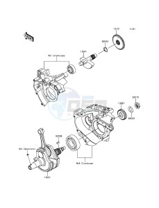 NINJA 250SL ABS BX250BGF XX (EU ME A(FRICA) drawing Crankshaft