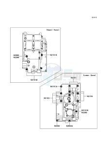 NINJA_250R EX250K9FA GB XX (EU ME A(FRICA) drawing Crankcase Bolt Pattern