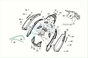 E-FIDDLE (EK4LW1-EU) (M2) drawing BODY COVER - TAIL LIGHT