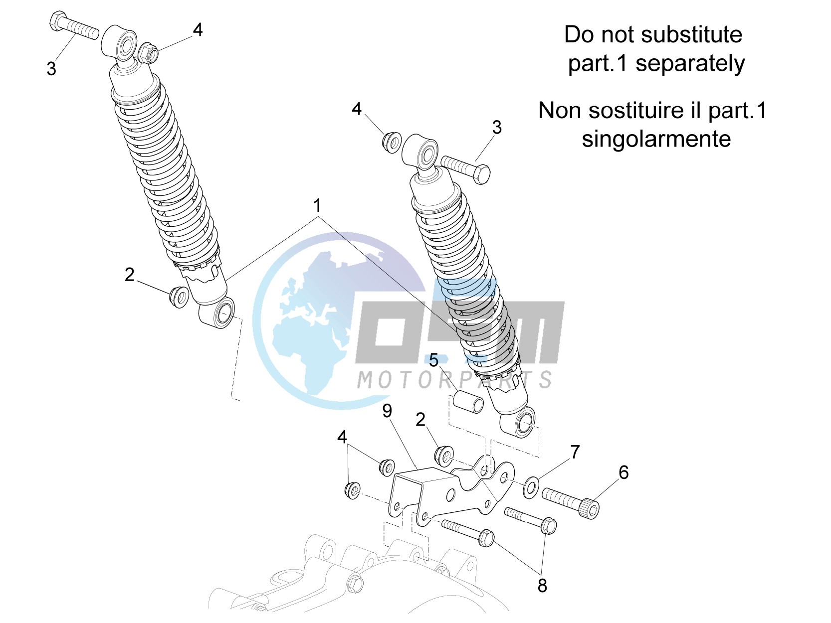 Rear Shock absorber