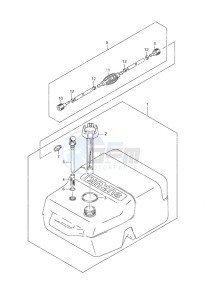 DF 9.9 drawing Fuel Tank