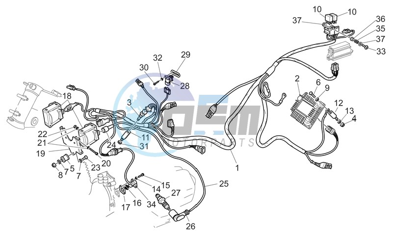 Injection electrical system