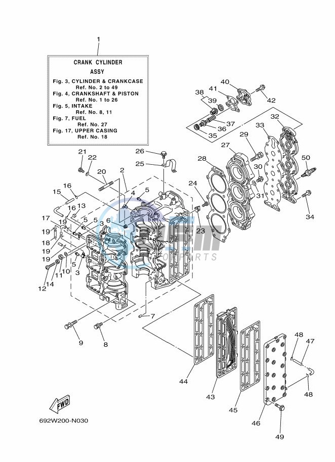 CYLINDER--CRANKCASE