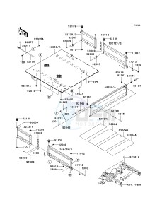 KAF 620 R [MULE 4010 TRANS4X4] (R9F-RAFA) R9F drawing CARRIER-- S- -