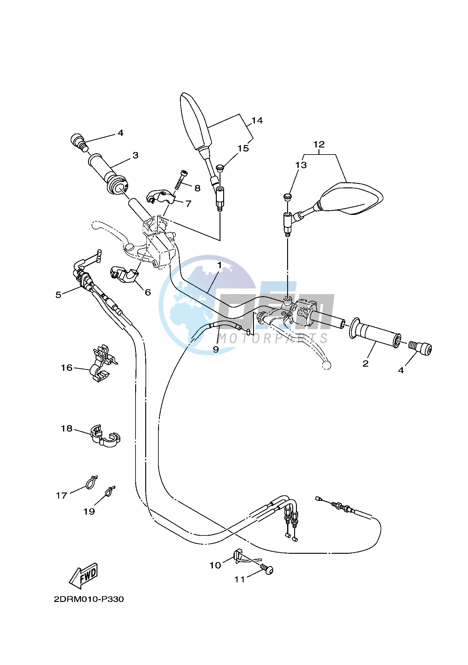 STEERING HANDLE & CABLE