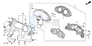 FES125 PANTHEON drawing SPEEDOMETER (FES1257/A7)(FES1507/A7)