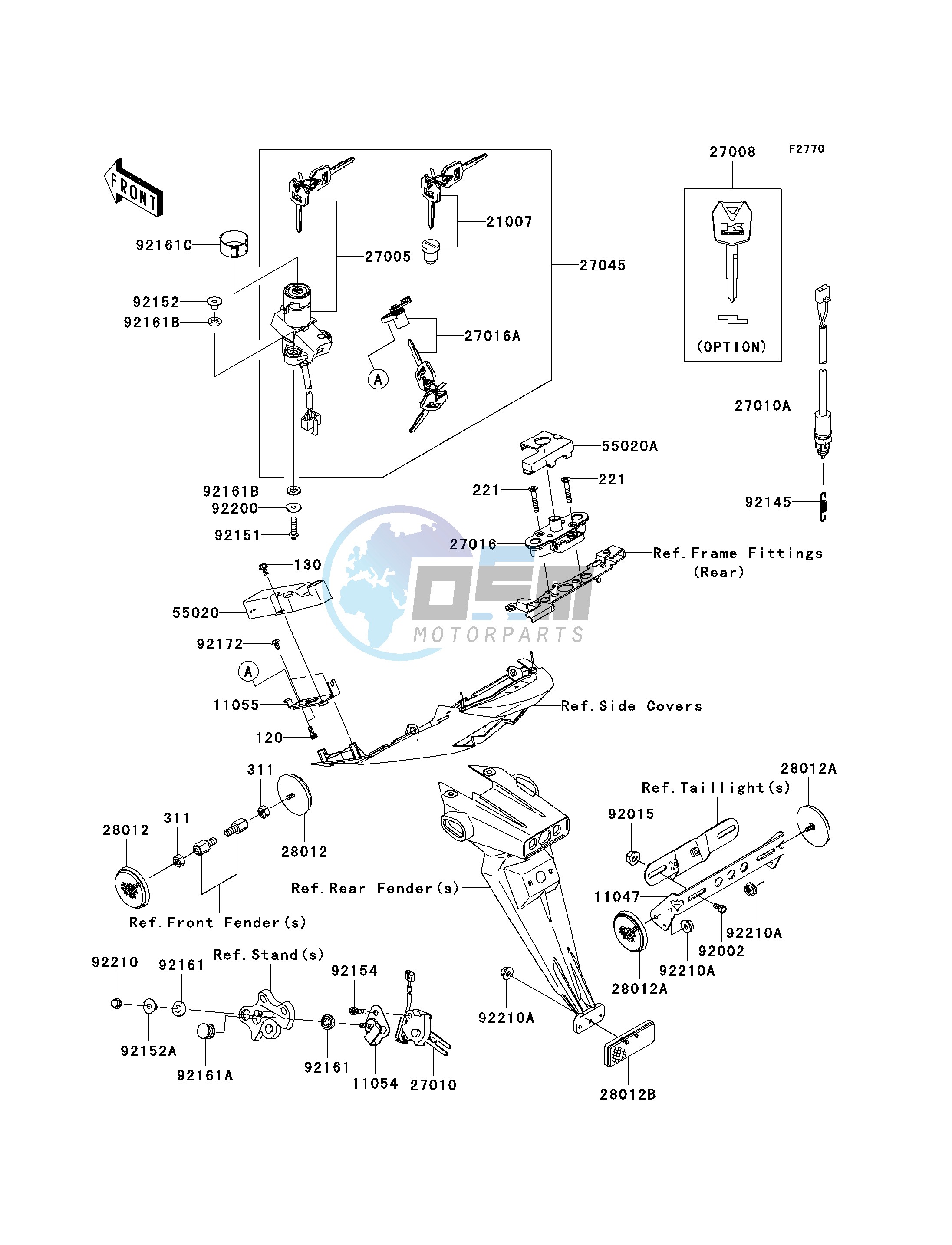 IGNITION SWITCH_LOCKS_REFLECTORS